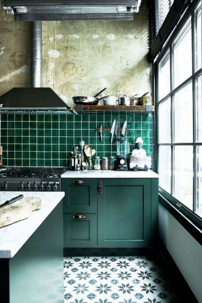 smaragdgroene keuken smaragdgroene keuken