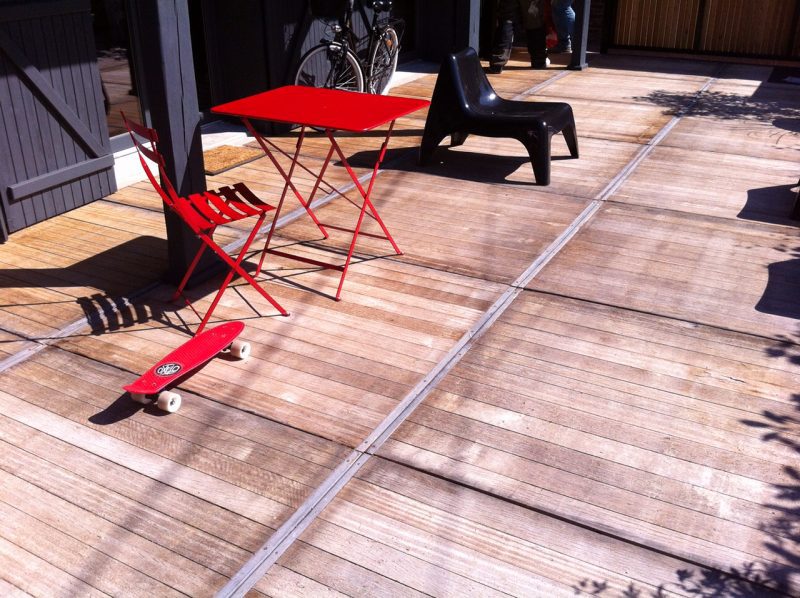 steenschotten terras