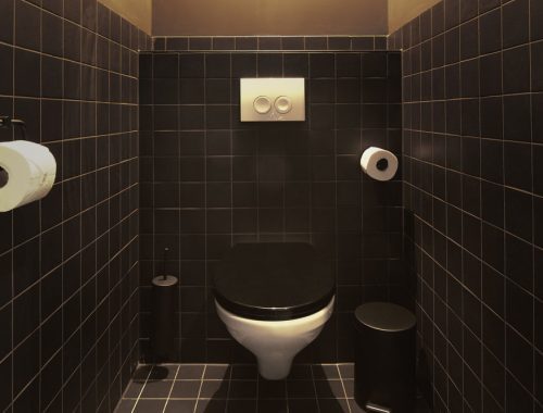 Stoer toilet ontwerp van The Duke Boutique Hotel