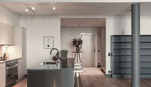 Stoere sfeervolle woonkamer