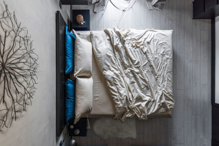 Stoere slaapkamer met een industrieel tintje Stoere slaapkamer met een industrieel tintje