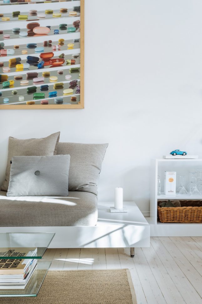 Taupe in een Scandinavisch interieur Taupe in een Scandinavisch interieur
