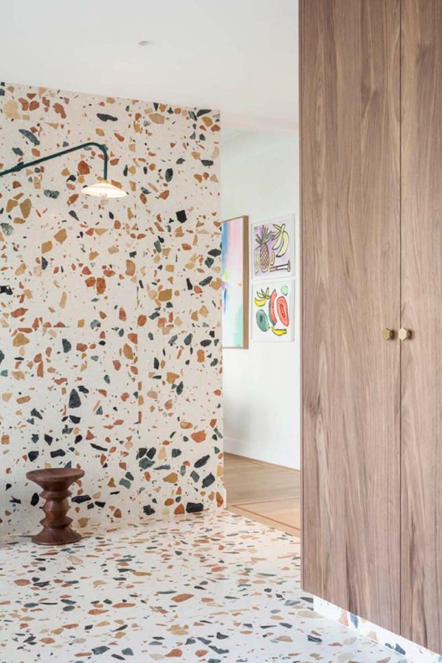 terrazzo vloer wand grote spikkels terrazzo vloer wand grote spikkels