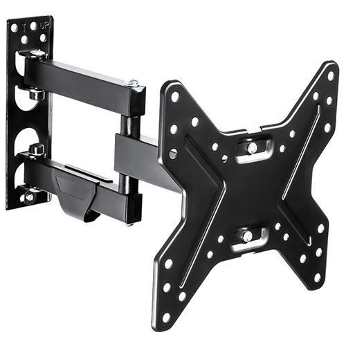 Tectake TV muurbeugel 17-42 inch (43-107cm) kantelbaar draaibaar - € 25,90