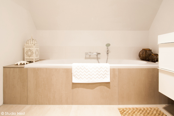 Uitbreiding badkamer door Studio Nest