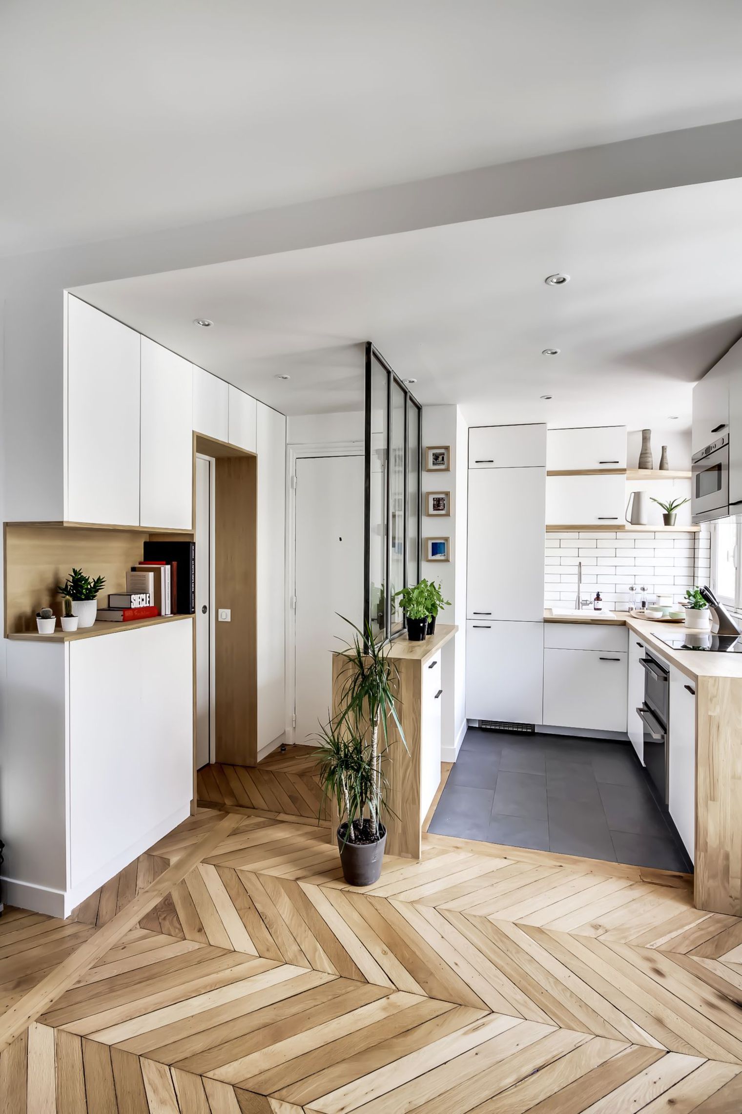 Verbouwing met budget van €35.000 van klein appartement van 38m2