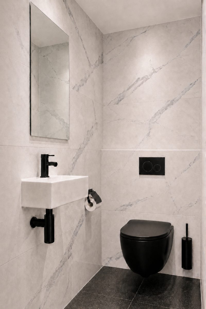 verbouwing toilet