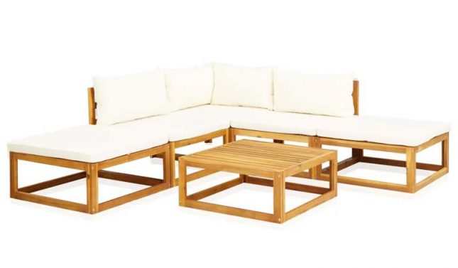 vidaxl modulaire tuinset acaciahout vidaxl modulaire tuinset acaciahout