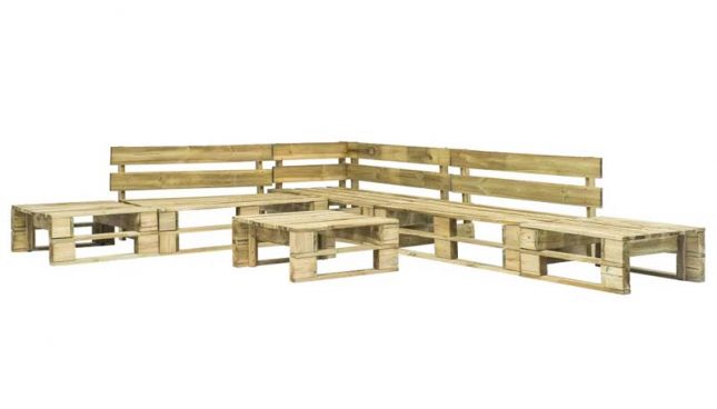 vidaxl houten paletten tuinset vidaxl houten paletten tuinset