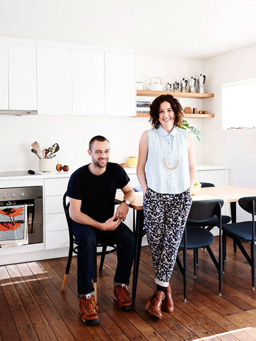 Vintage woonkamer van Suzy & Shane