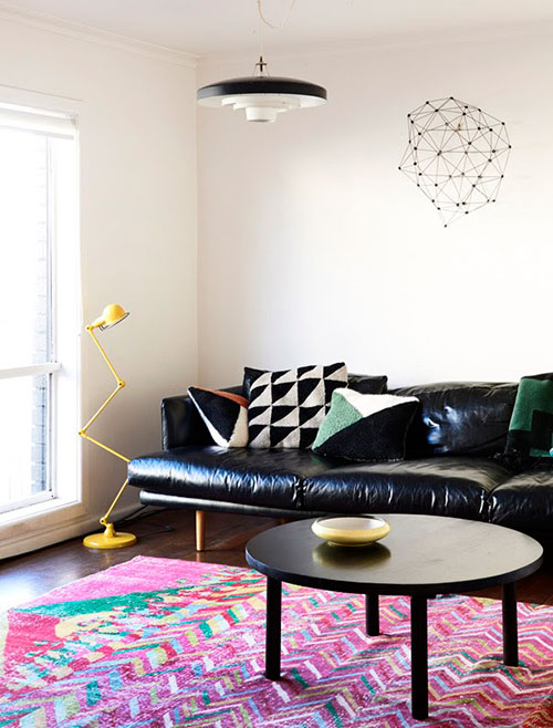 Vintage woonkamer van Suzy & Shane