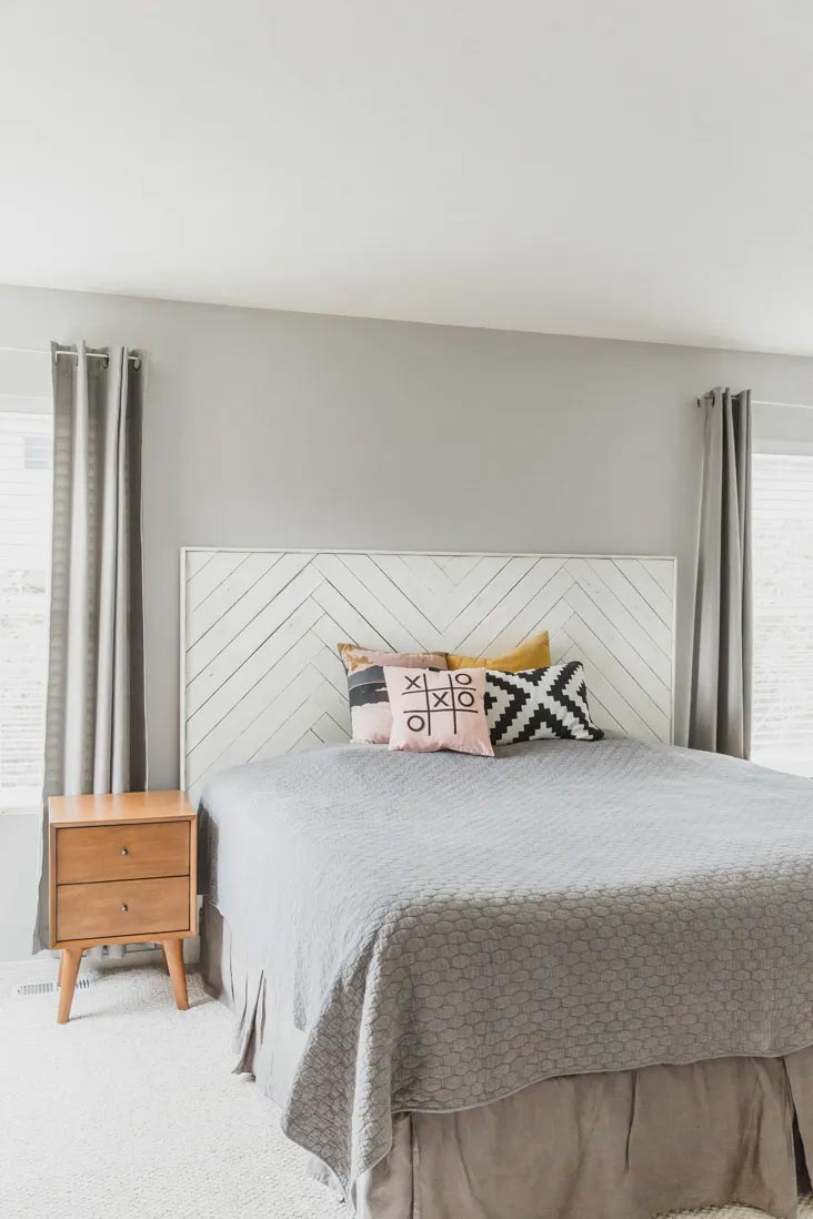 visgraat houten hoofdbord maken bed visgraat houten hoofdbord maken bed