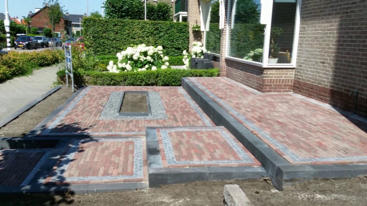 Voortuin niveauverschil Voortuin niveauverschil