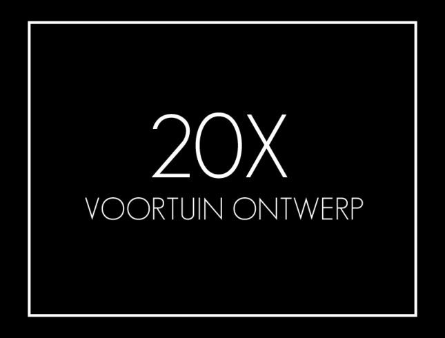 Voortuin ontwerp
