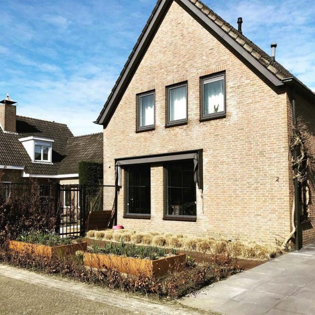 voortuin ontwerp cortenstaal plantenbakken voortuin ontwerp cortenstaal plantenbakken