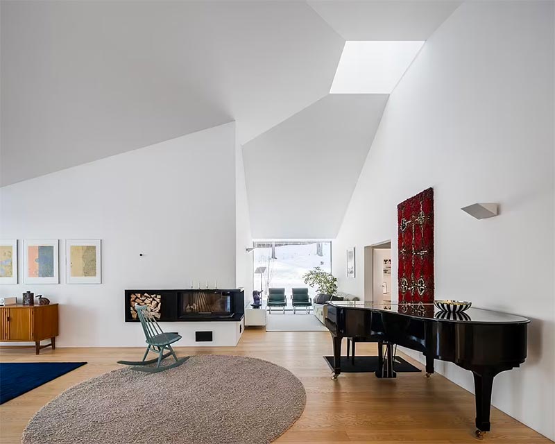 Voldoende ruimte rondom piano in huis