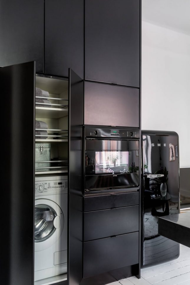 Verbazingwekkend Wasmachine in keuken: tips, ideeën mooie inspiratie voorbeelden NN-82