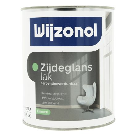 Wijzonol Zijdeglanslak - Terpentineverdunbaar - €10,95