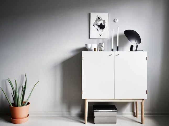 Witte Scandinavische dressoir