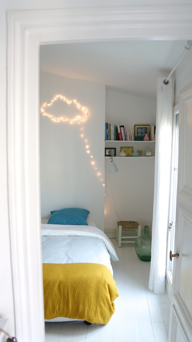 Witte vintage slaapkamer van Anne
