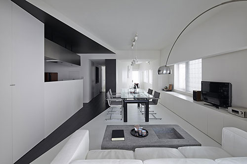 Verbazingwekkend Witte woonkamer ideeën – Interieur inrichting AM-74