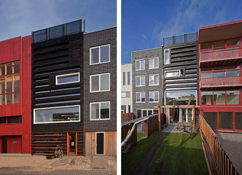 Woning met milieuvriendelijk ontwerp