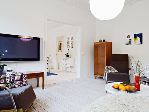 Woonkamer ideeën van appartement Gothenburg