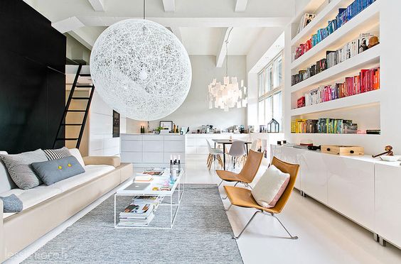 woonkamer ideeën boeken sorteren op kleur