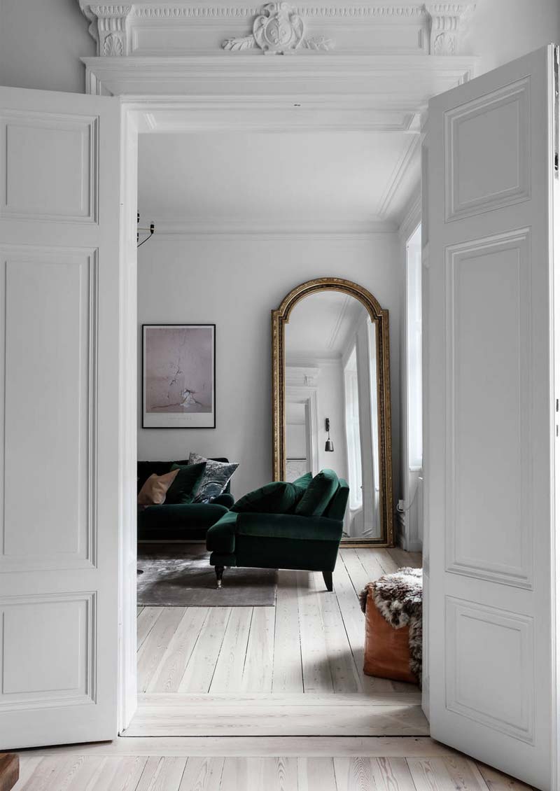 woonkamer ideeën spiegel