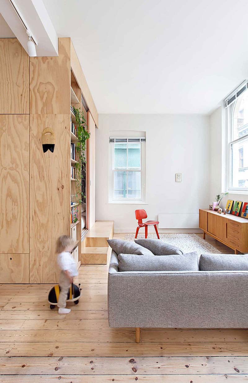 woonkamer ideeën multiplex wand slaapkamer