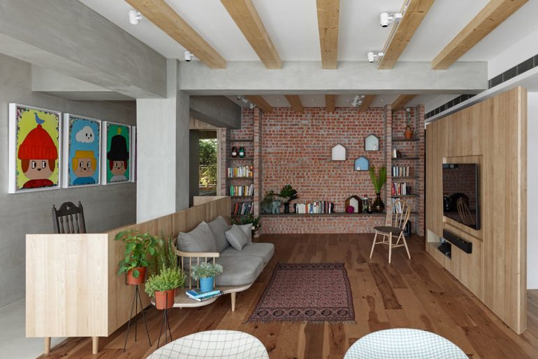 woonkamer ideeën werkplek achter bank